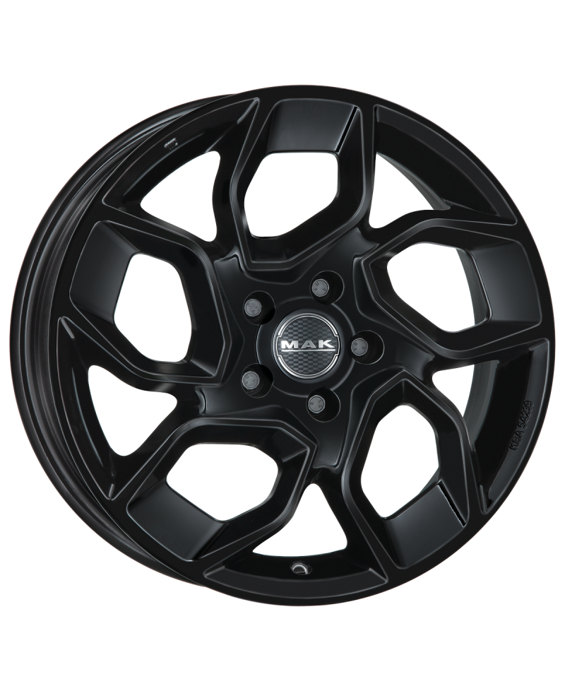 Jante Alu MAK Express 3 Gloss Black 6,5x16 5x160 ET60 , Alésage 65.1