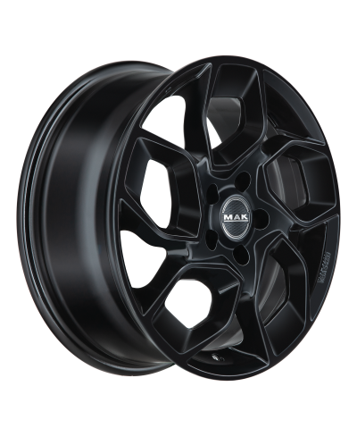 Jante Alu MAK Express 3 Gloss Black 6,5x16 5x160 ET60 , Alésage 65.1