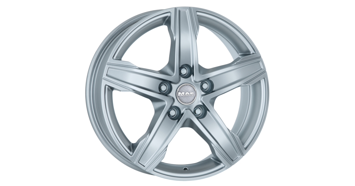 Jante Alu MAK KING 5 SILVER  6,5x16 5x130 ET55 , Alésage 89.1