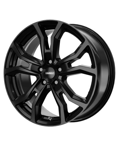 Jante Alu Dezent TV black 8,5x18 5x112 ET36 , Alésage 66.6