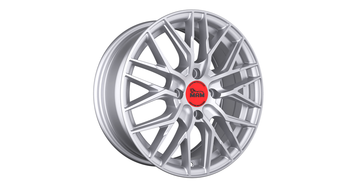 Jante ALU, MAM RS4 MATT SILVER PAINTED 7x16 4/ 108 ET35, Alésage 63.4