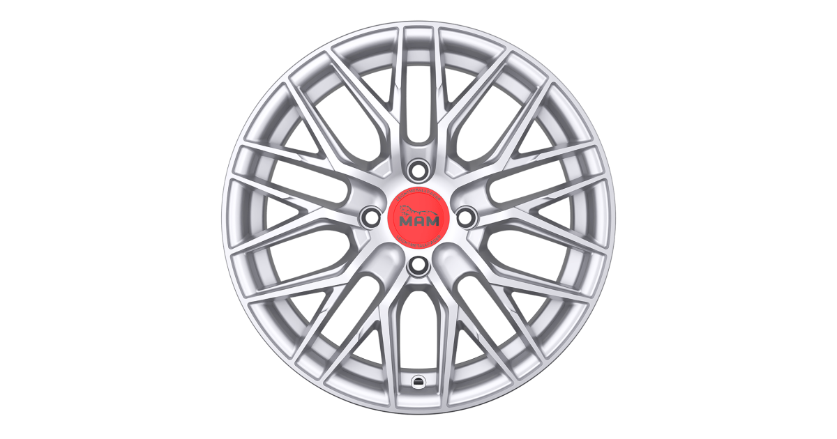 Jante ALU, MAM RS4 MATT SILVER PAINTED 7x16 4/ 108 ET35, Alésage 63.4