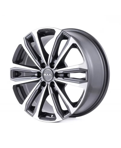 Jante Alu MAK Safari 6 Gunmetal Mirror Face 6,5x17 6x120 ET50 , Alésage 74.5