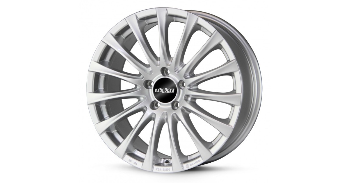 Jante Alu OXXO Elan Silver (OX14) 8,5x19 5x112 ET30 , Alésage 66.6