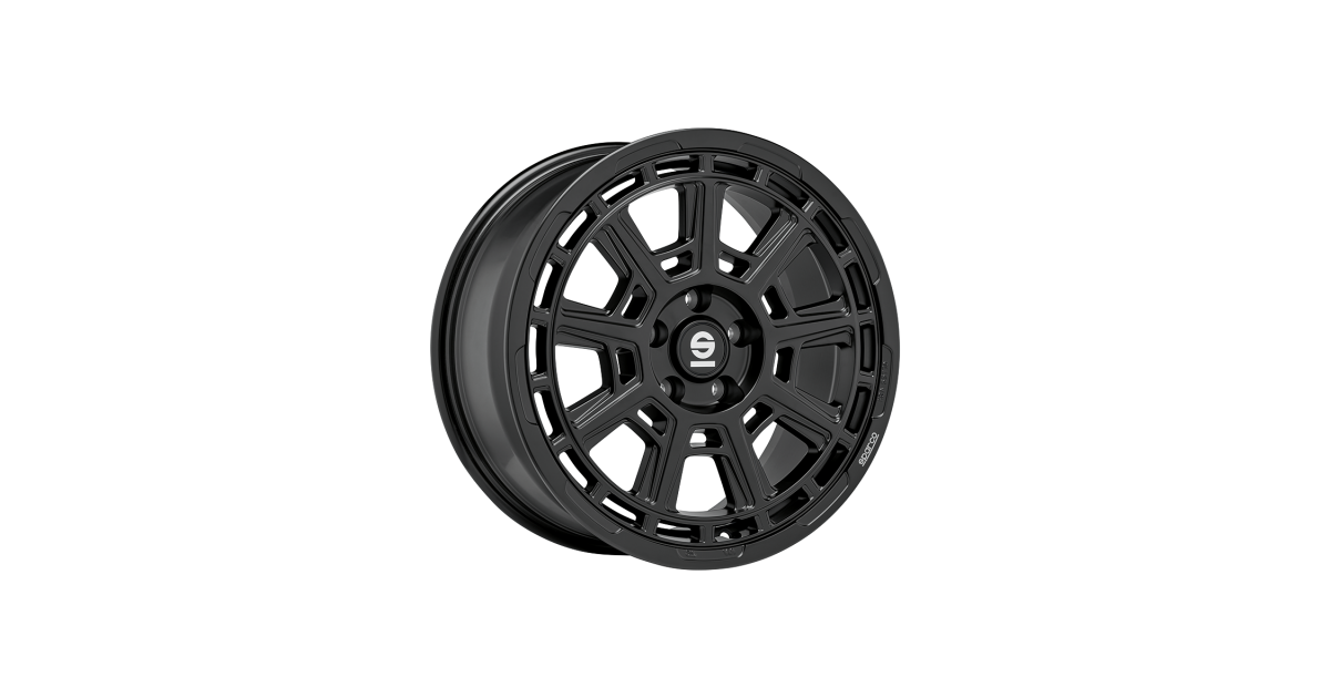 Jante ALU, SPARCO STERRATO MATT BLACK 8X17 5/108 ET35, Alésage 63.4