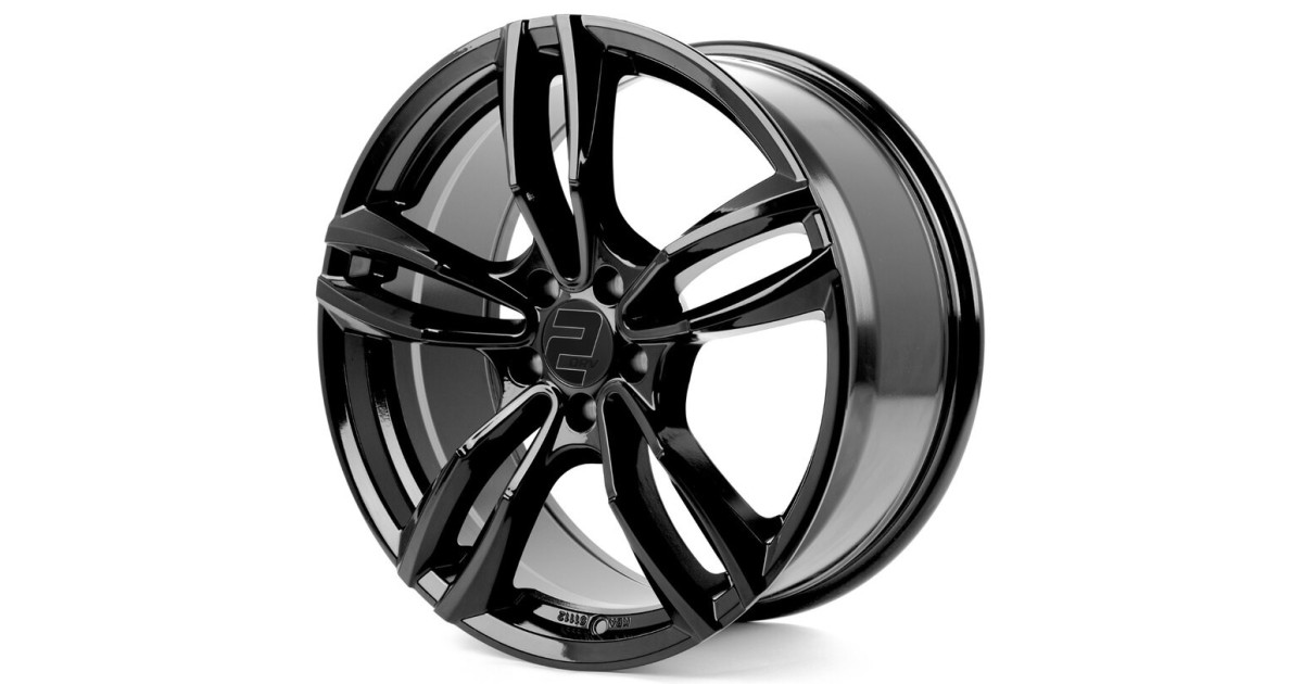 Jante ALU, Wheelworld - 2DRV WH29 /SW+ Noir Brillant Laqué 7.5X17 5/112 ET37, Alésage 66.6