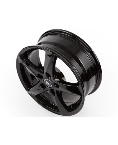 Jante Alu RC Design RC30 / SG  Noir brillant 6x15 4x108 ET47,5  , Alésage 63.4