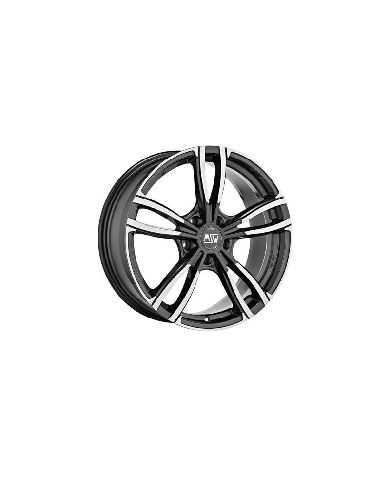 Jante ALU, MSW 73/GDGFP/ET45 GLOSS DARK GREY FULL POLISHED, 8X18 5/120 ET45, Alésage 72.56
