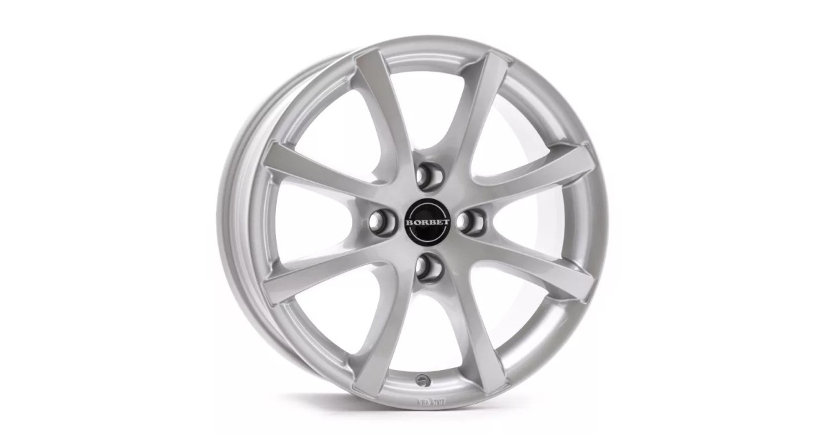 Jante Alu BORBET LV4 (KS) Crystal Silver 5,5x14 4x98 ET35  , Alésage 64.1