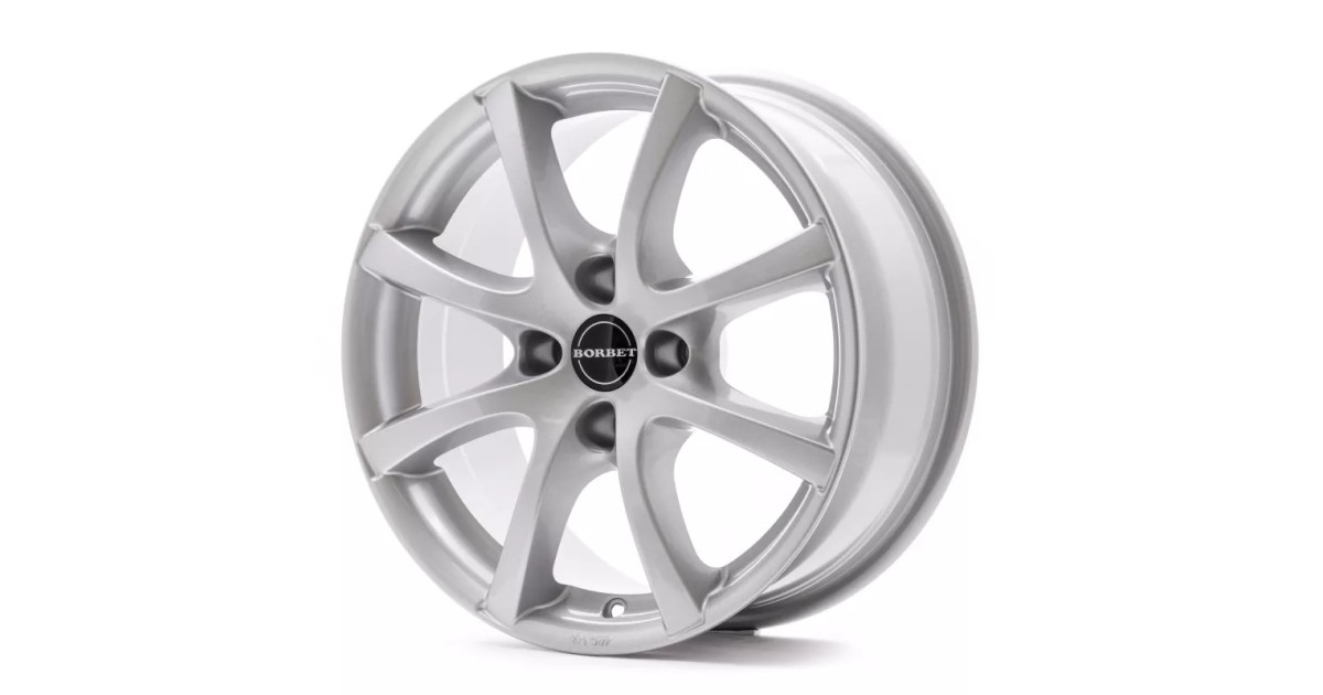 Jante Alu BORBET LV4 (KS) Crystal Silver 5,5x14 4x98 ET35  , Alésage 64.1