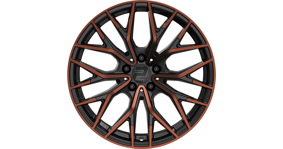 Jante ALU, Wheelworld - 2DRV WH37/ SKP+ Noir , Bronze 8.5X19 5/108 ET40, Alésage 72.6