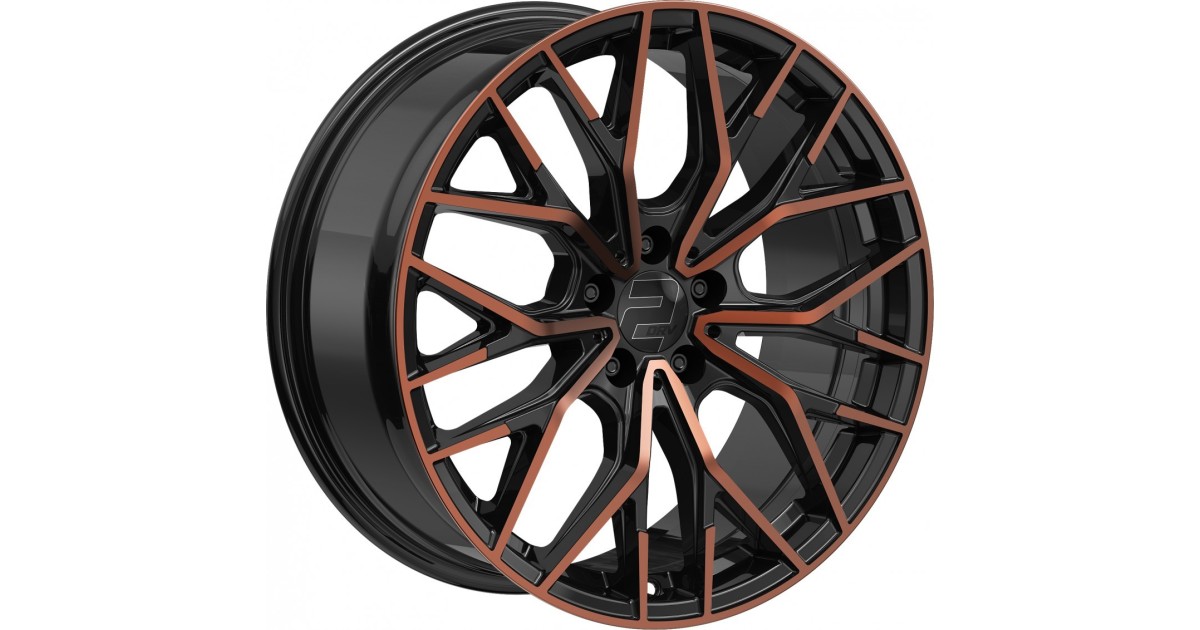 Jante ALU, Wheelworld - 2DRV WH37/ SKP+ Noir , Bronze 8.5X19 5/108 ET40, Alésage 72.6
