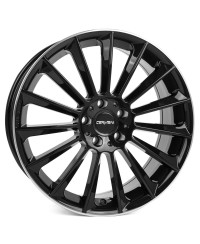 Jante ALU, Carmani 17 Fritz black lip polish 8X18 5/112 ET43, Alésage 66.6