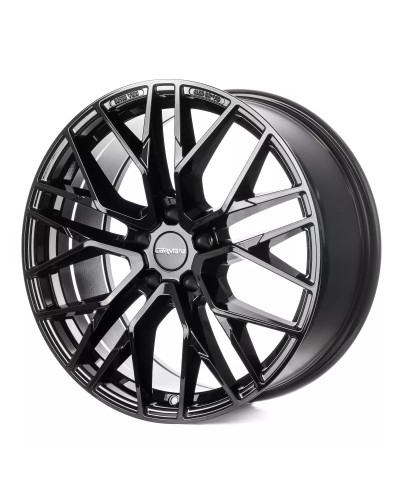 Jante ALU, Carmani 20 Ludwig black 8X18 5/ 114.3 ET45, Alésage 72.6