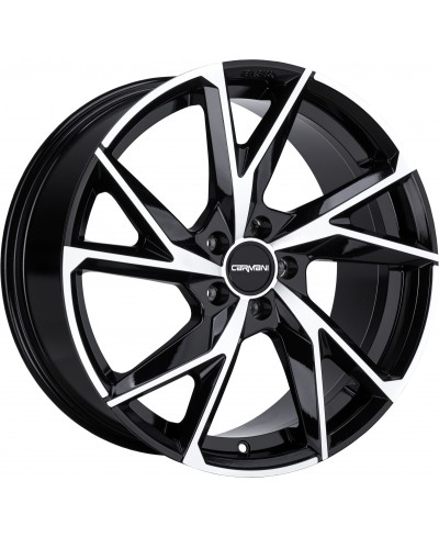 Jante ALU, Carmani  23 Rudi black polish 8X18 5/ 112 ET39, Alésage 66.6
