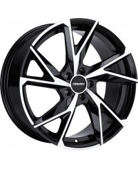 Jante ALU, Carmani  23 Rudi black polish 8X18 5/ 112 ET39, Alésage 66.6
