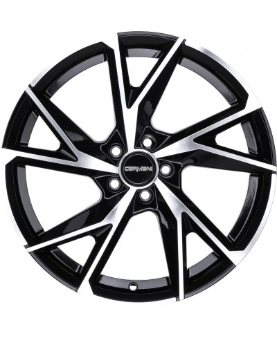 Jante ALU, Carmani  23 Rudi black polish 8X18 5/ 112 ET39, Alésage 66.6