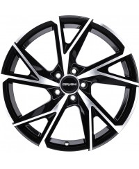 Jante ALU, Carmani  23 Rudi black polish 8X18 5/ 112 ET39, Alésage 66.6