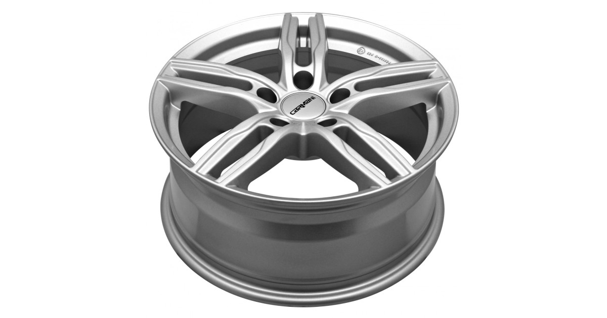 Jante ALU, Carmani 14 PAUL CRYSTAL SILVER  7.5X17 5/ 108 ET55, Alésage 63.4