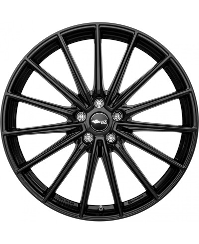 Jante Alu Brock B43 (SG) Gloss Black 8,5x19 5x114.3 ET38 , Alésage 64.2
