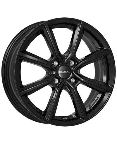 Jante Alu Dezent TN black 6,5x16 4x108 ET32 , Alésage 65.1