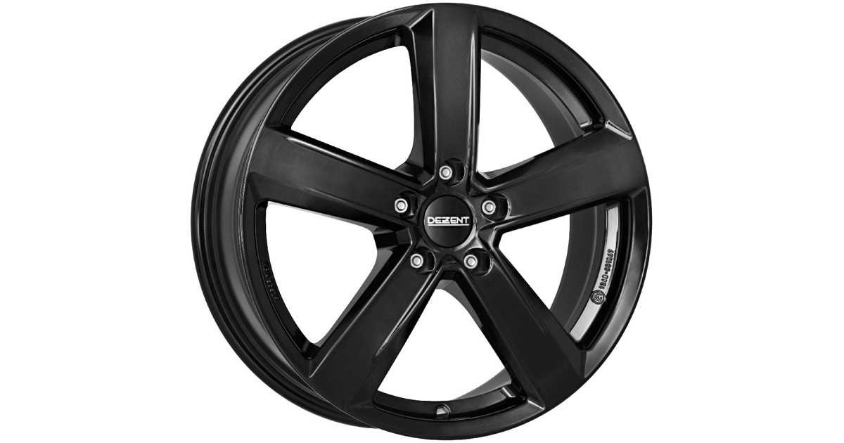 Jante Alu Dezent TU black 6,5x16 5x114.3 ET50 , Alésage 67.1
