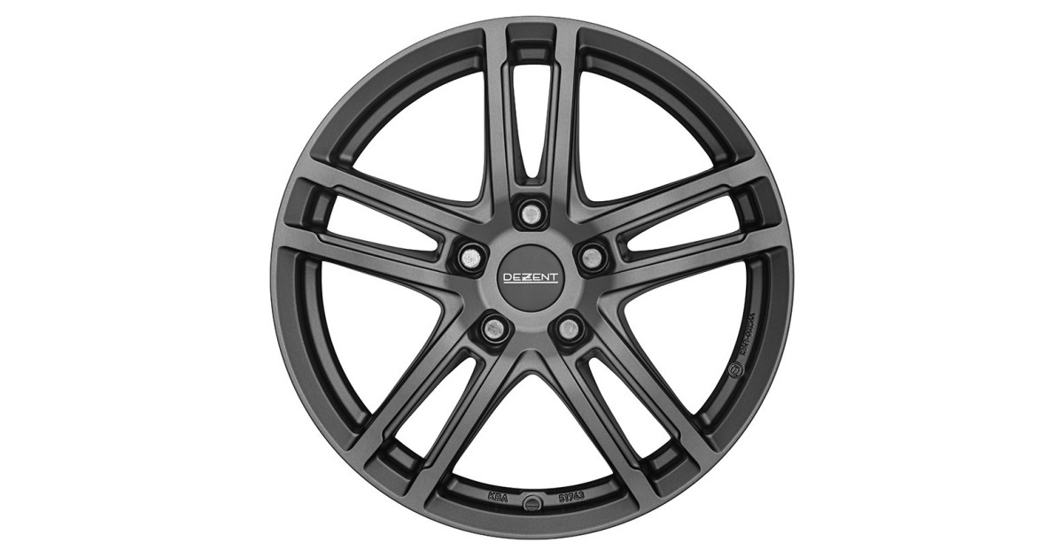 Jante Alu Dezent TZ Matt Graphite 7,5x18 5x112 ET51 , Alésage 57.1
