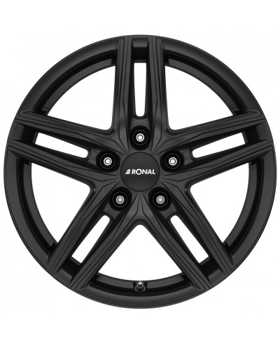 Jante Alu Ronal R65 jetblack-matt  6,5x16 5x108 ET40  , Alésage 76