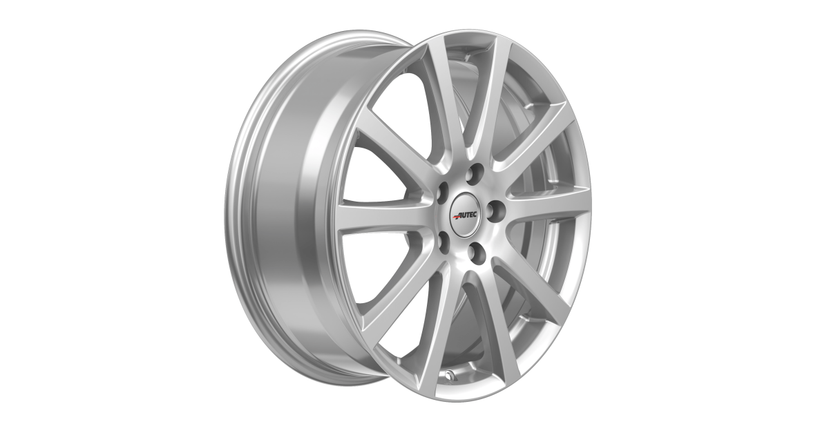 Jante Alu Autec Skandic Brilliant Silver Painted 6x15 5x112 ET43 , Alésage 57.1