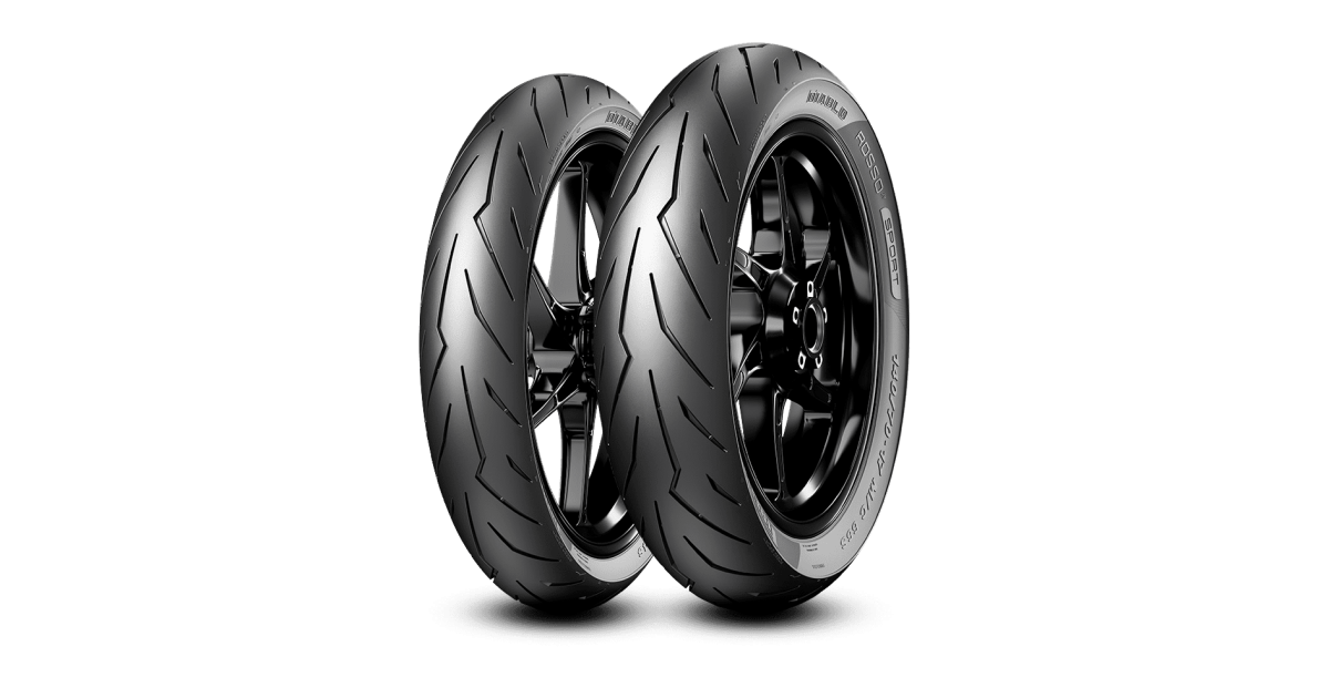 Pneu moto,  Pirelli DIABLO ROSSO SPORT  90/ 80-17  44S TL