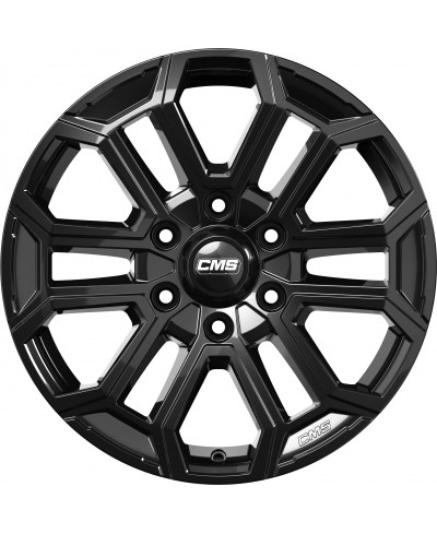 Jante ALU,CMS C35 complete black gloss  8X18 6/ 139.7 ET45, Alésage 93.1