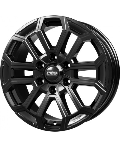 Jante ALU,CMS C35 complete black gloss  8X18 6/ 139.7 ET45, Alésage 93.1