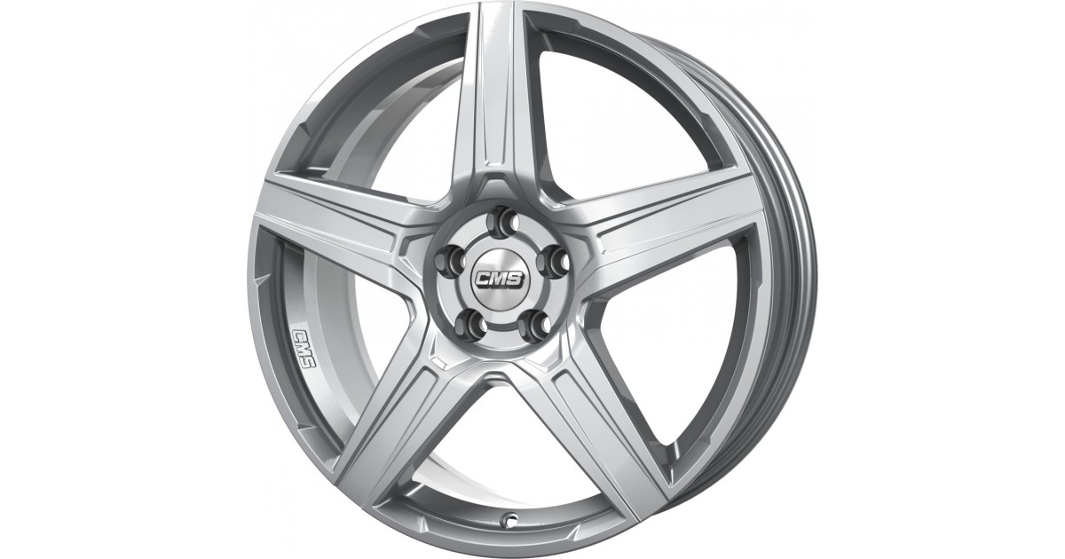 Jante ALU, CMS C34 racing silver 7.5X18 5/ 108 ET49, Alésage 65.1