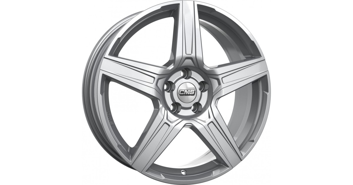 Jante ALU, CMS C34 racing silver 7.5X18 5/ 108 ET49, Alésage 65.1