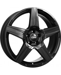 Jante ALU, CMS C34 Noir Brillant, 7.5X18 5/108 ET49, Alésage 65.1