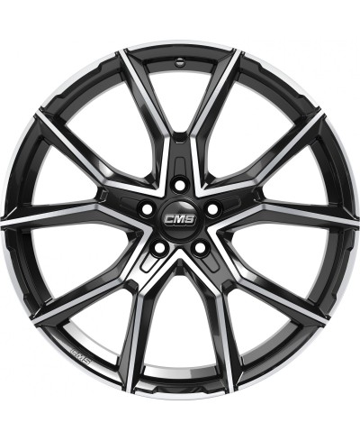 Jante ALU, CMS C33 Diamant Noir Brillant, 8X18 5/112 ET40, Alésage 66.6