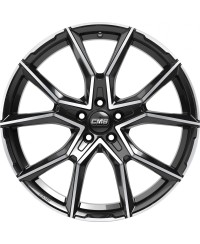 Jante ALU, CMS C33 Diamant Noir Brillant, 8X18 5/112 ET40, Alésage 66.6