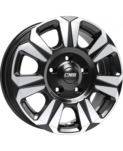 Jante ALU, CMS C31 Diamant Noir, 6.5X16 5/130 ET60, Alésage 78.1