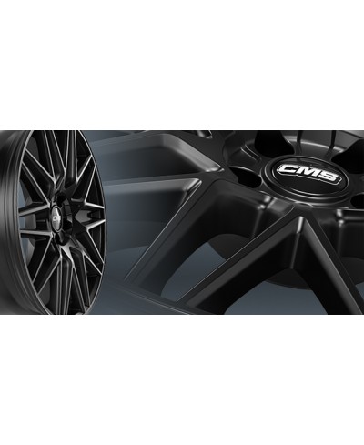 Jante ALU, CMS C25 Complete matt black 7.5X18 5/ 112 ET47, Alésage 57.1