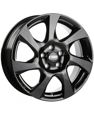 Jante ALU, CMS C24  Complete black gloss 6X15 4/ 100 ET40, Alésage 54.1