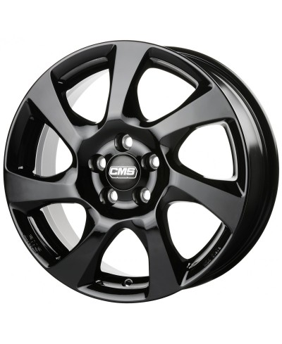 Jante ALU, CMS C24  Complete black gloss 6X15 4/ 100 ET40, Alésage 54.1