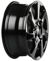 Jante ALU, CMS C24  Complete black gloss 6X15 4/ 100 ET40, Alésage 54.1