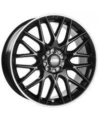 Jante ALU, CMS C25 Noir Bride Poli Brillant, 7.5X18 5/112 ET47, Alésage 66.6