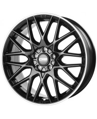 Jante ALU, CMS C25 Noir Bride Poli Brillant, 7.5X18 5/112 ET47, Alésage 66.6