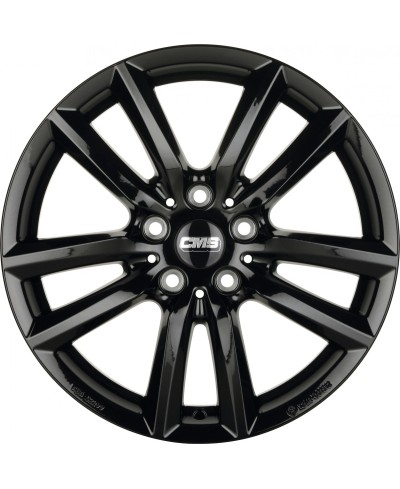 Jante ALU, CMS C27 Complete black gloss 7.5X17 5/ 112 ET29, Alésage 66.6