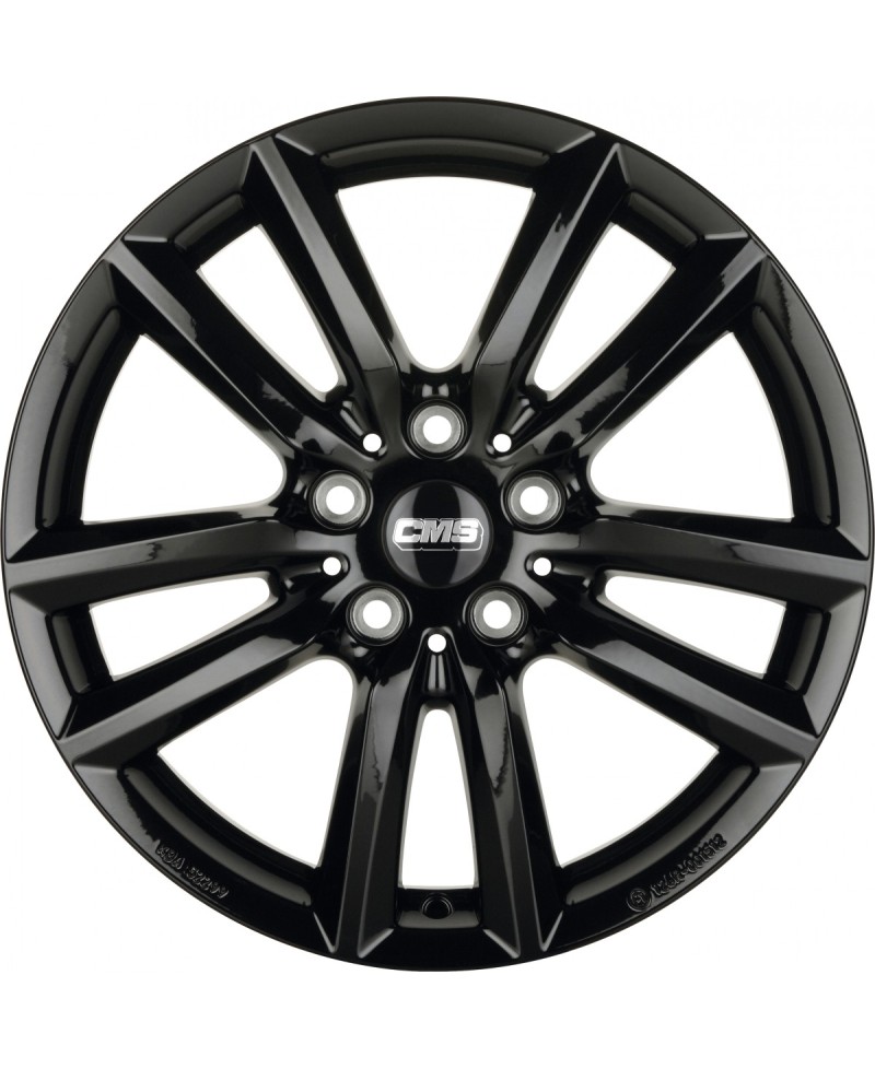 Jante ALU, CMS C27 Complete black gloss 7.5X18 5/ 112 ET39, Alésage 66.6
