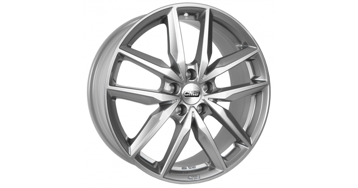 Jante ALU, CMS C28 Racing Silver 7.5X19 5/ 100 ET40, Alésage 57.1