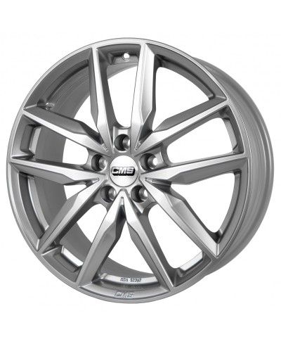 Jante ALU, CMS C28 Racing Silver 7.5X19 5/ 100 ET50, Alésage 57.1