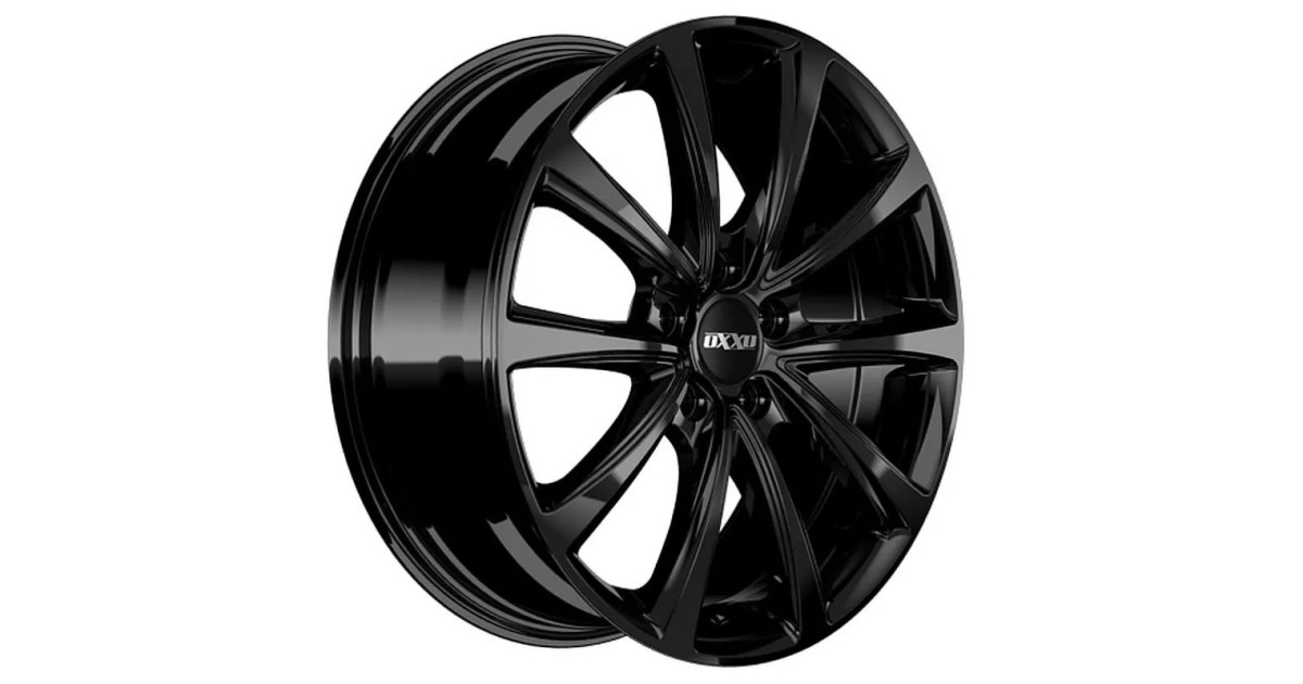 Jante Alu OXXO Liberty Black (OX17) 7,5x17 5x112 ET41, Alésage 66.6