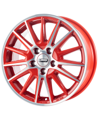 Jante ALU, CMS C23 Diamant Rouge Brillant, 6X15 4/98 ET40, Alésage 58.1